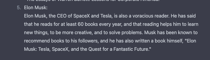 ChatGPT wrong answer